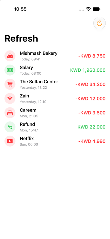 Finance refresh