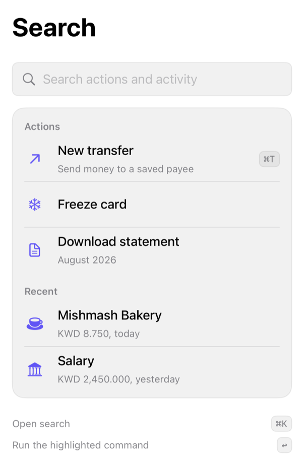 command-search preview