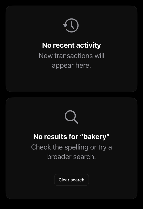 empty preview, dark